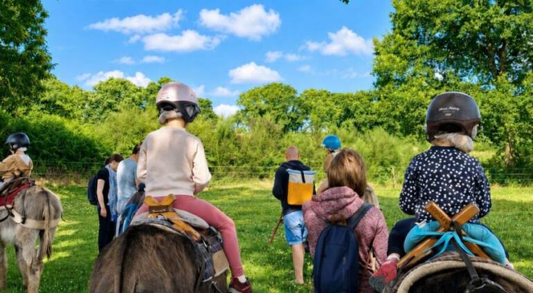 Atelier les petits âniers de 2 ans à 8 ans